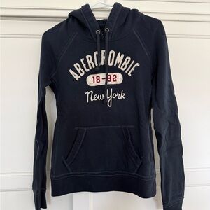 Abercrombie & Fitch Dark Blue Hoodie